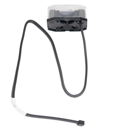 Aspock Aspöck Flexipoint LED Begrenzungsleuchte weiß - 50 cm Flachkabel - DC-Kabel