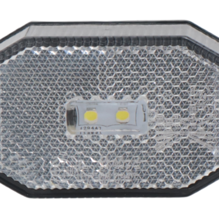 Aspock Aspöck Flexipoint LED Begrenzungsleuchte weiß - 50 cm Flachkabel - DC-Kabel
