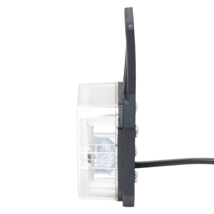 Aspock Aspöck Flexipoint LED links- Begrenzungsleuchte rot/weiß auf kleinem Gummihalter mit 0,5m Kabel