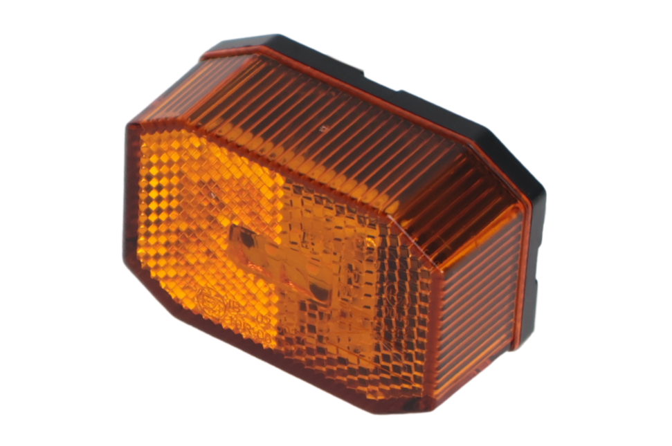 Aspock Aspöck Flexipoint - orange/gelbe Begrenzungsleuchte 50 cm Flachkabel - DC-Kabel