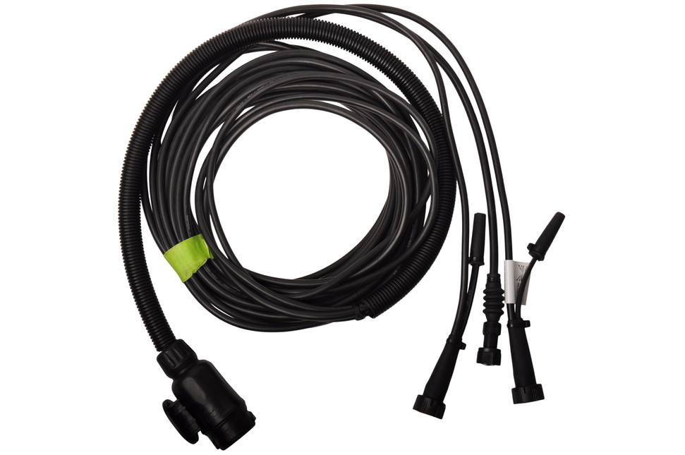 Aspock Aspock Hauptkabel - 6 Meter - 13-polig - mit 5-poligen Steckern - inklusive Abzweigungen 4 Meter 2P & Ladekabel