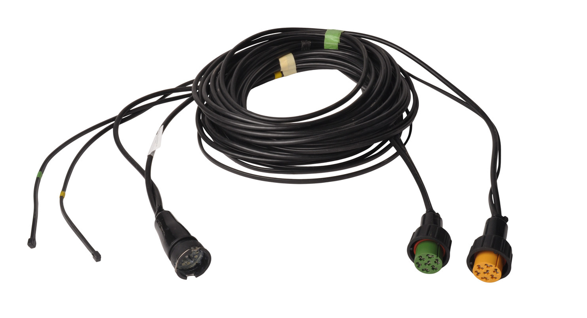 Aspock Aspöck Kabelsatz 13-polig - wasserdicht - 670 cm - 2x 7-poliger ASS2 Stecker - 530 cm Abzweigungen - plug & play Anhängerkabel