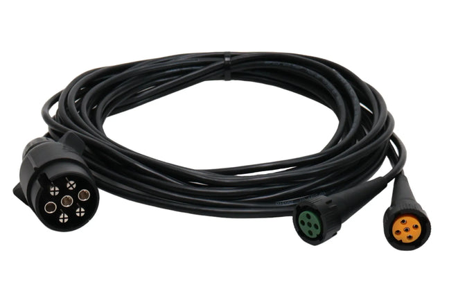 Aspock Aspöck Kabelsatz - 4 Meter - 7-polig - 2x 5-poliger Stecker