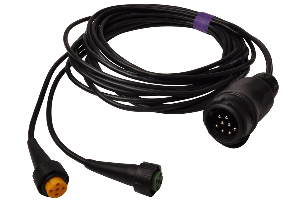 Aspock Aspöck Kabelsatz - 4 Meter lang - 13-polig - Anhängerkabel  mit 2x 5-poligem Stecker