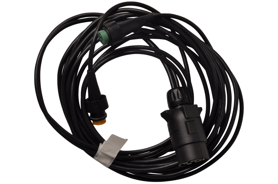 Aspock Aspöck Kabelsatz - 4 Meter lang - 7-polig - Anhängerkabel mit 2x 5-poligem Stecker