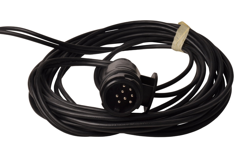 Aspock Aspöck Kabelsatz - 4,5 Meter lang - 13-polig - Anhängerkabel  mit 5-poligen Steckern