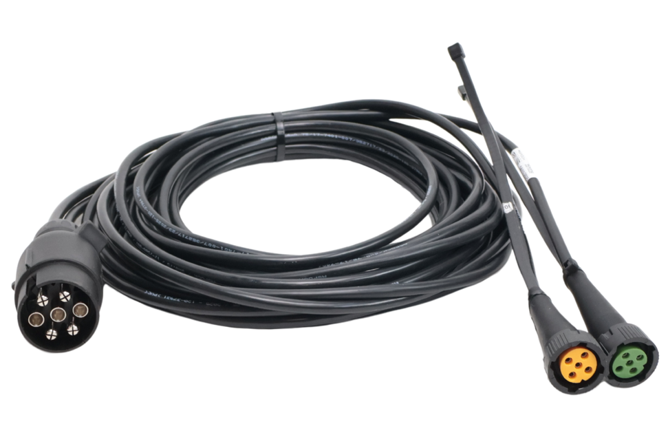 Aspock Aspöck Kabelsatz - 5 Meter - 7-polig - 2x 5-poliger Stecker - inklusive Abzweigungen