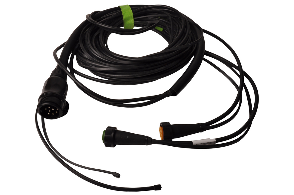 Aspock Aspöck Kabelsatz - 6,7 Meter lang - 13-polig - Anhängerkabel mit 2 x 8-poligem Stecker - inklusive Abzweigungen