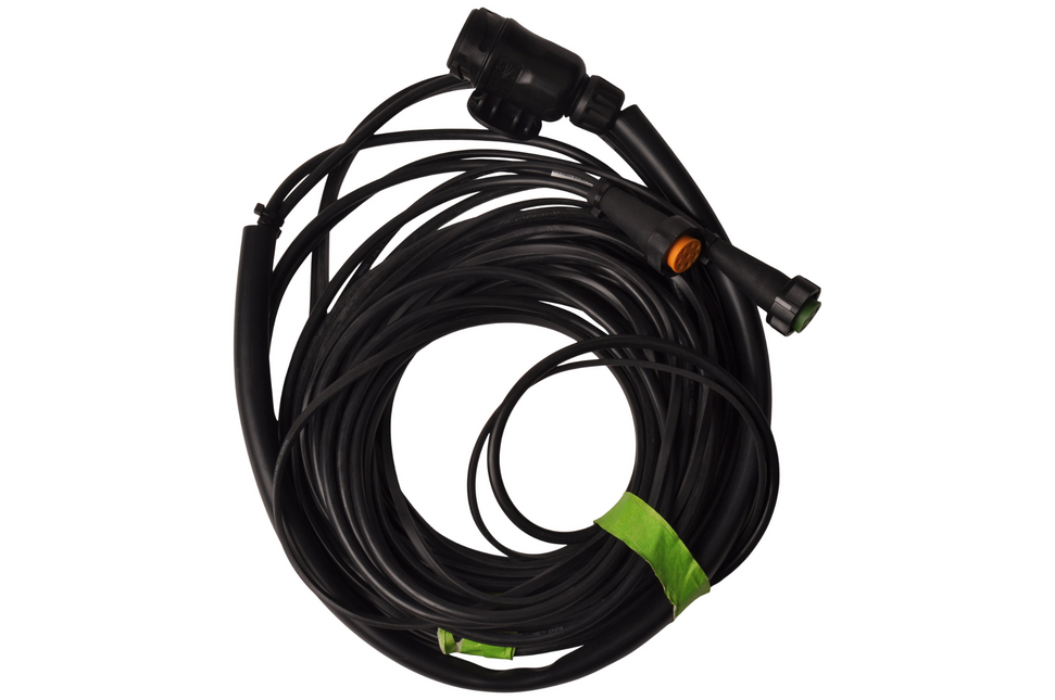 Aspock Aspöck Kabelsatz - 6,7 Meter lang - 13-polig - Anhängerkabel mit 2 x 8-poligem Stecker - inklusive Abzweigungen