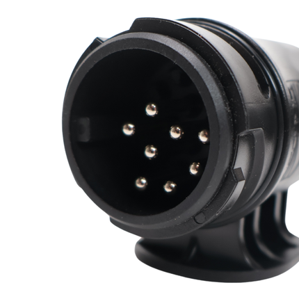 Aspock Aspöck Kabelsatz - 8 Meter lang - 13-polig - Anhängerkabel mit 2x 8-poligem Stecker - inklusive Abzweigungen für Begrenzungsleuchten