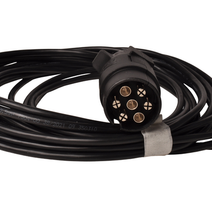 Aspock Aspöck Kabelsatz - Anhängerkabel 5 Meter lang - 7-polig - mit 2x 5-poligem Stecker