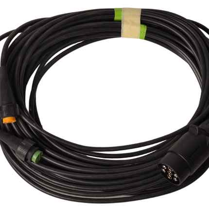 Aspock Aspöck Kabelsatz - Anhängerkabel 7 Meter lang - 7-polig - mit 2x 5-poligem Stecker