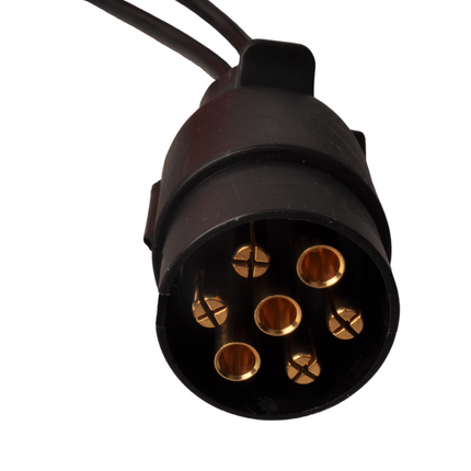 Aspock Aspöck Kabelsatz - Anhängerkabel 7 Meter lang - 7-polig - mit 2x 5-poligem Stecker