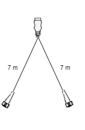 Aspock Aspöck Kabelsatz - Anhängerkabel 7 Meter lang - 7-polig - mit 2x 5-poligem Stecker