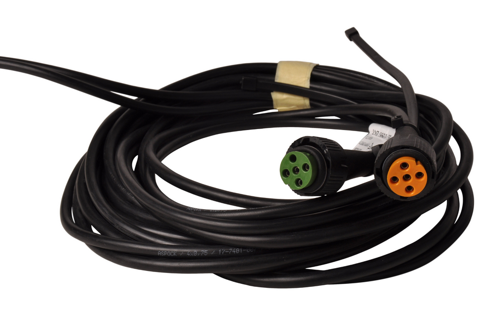 Aspock Aspock Kabelsätze - 5 Meter lang - 7-polig - mit 2x 5-poligem Stecker - inklusive Abzweigungen