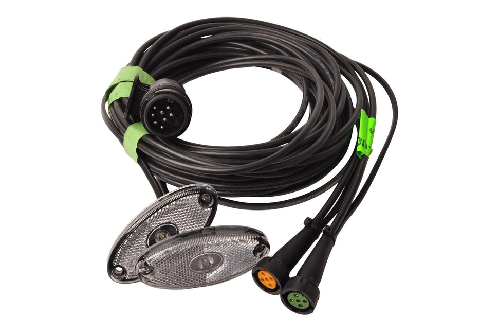 Aspock Aspock Kabelsätze - 5,5 Meter lang - 13-polig - Anhängerkabel mit vormontierten Positionsleuchten