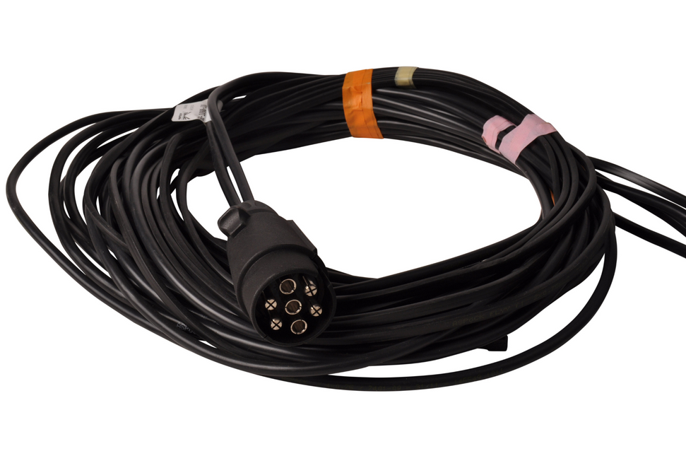 Aspock Aspock Kabelsätze - 7 Meter lang - 7-polig - Anhängerkabel mit 2x 5-poligem Stecker - inklusive Abzweigungen für Positionsleuchten