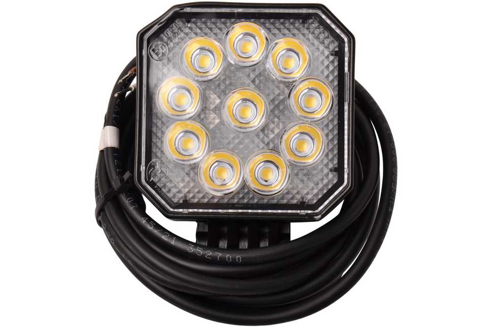 Aspock Aspock LED Arbeitsscheinwerfer 12/24V mit Schalter - inklusive Halterung