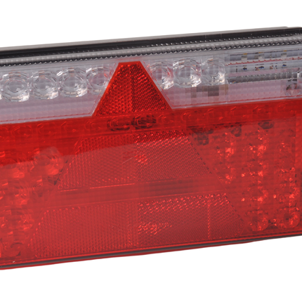Aspock Aspock MultiLED 2 Rückleuchte  links 240x140x54 mm - Voll-LED - 8-poliger Stecker mit 50 cm Kabel