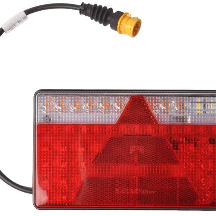 Aspock Aspock MultiLED 2 Rückleuchte  links 240x140x54 mm - Voll-LED - 8-poliger Stecker mit 50 cm Kabel