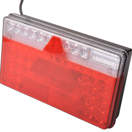 Aspock Aspock MultiLED 2 Rückleuchte links 240x140x54 mm - Voll-LED - 7-poliger ASS2 Stecker - wasserdicht