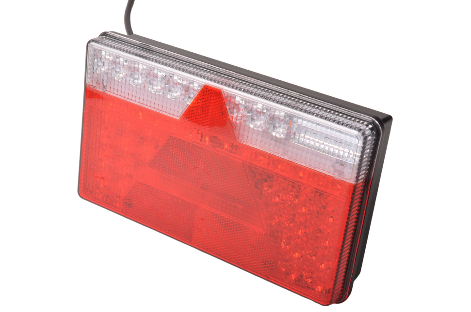 Aspock Aspock MultiLED 2 Rückleuchte links 240x140x54 mm - Voll-LED - 7-poliger ASS2 Stecker - wasserdicht