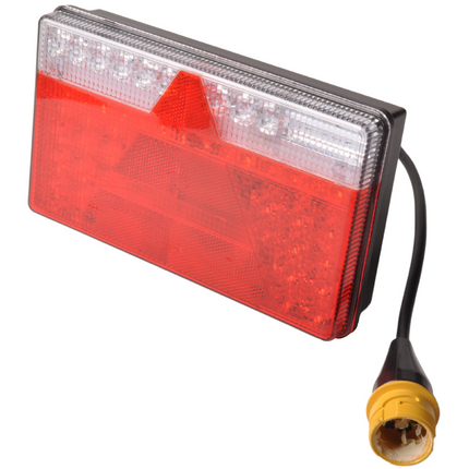 Aspock Aspock MultiLED 2 Rückleuchte links 240x140x54 mm - Voll-LED - 7-poliger ASS2 Stecker - wasserdicht