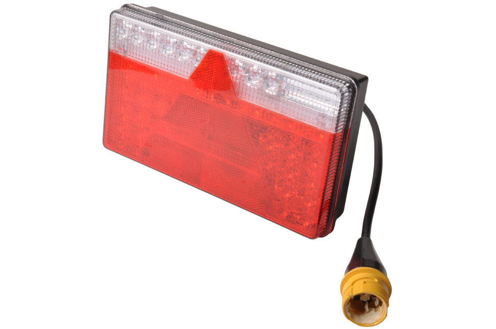 Aspock Aspock MultiLED 2 Rückleuchte links 240x140x54 mm - Voll-LED - 7-poliger ASS2 Stecker - wasserdicht