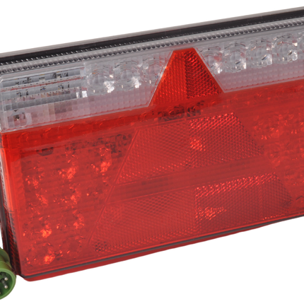 Aspock Aspock MultiLED 2 Rückleuchte  rechts 240x140x54 mm - Voll-LED - 8-poliger Stecker mit 50 cm Kabel