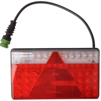 Aspock Aspock MultiLED 2 Rückleuchte  rechts 240x140x54 mm - Voll-LED - 8-poliger Stecker mit 50 cm Kabel