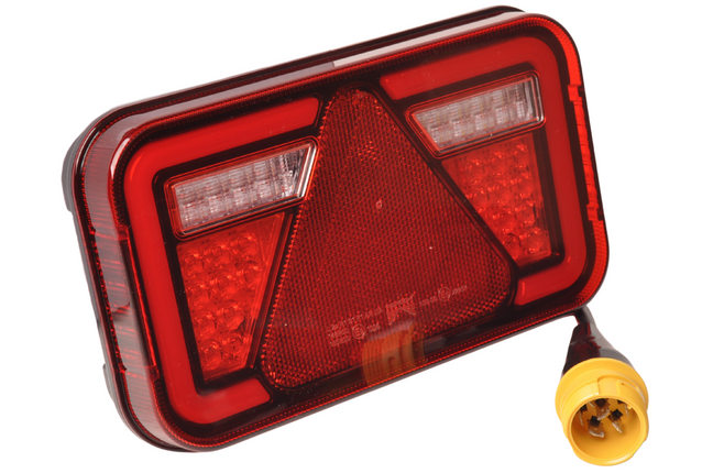 Aspock Aspock MultiLED 4 links 241x141x71 mm – 7-poliger ASS2 Stecker – wasserdicht