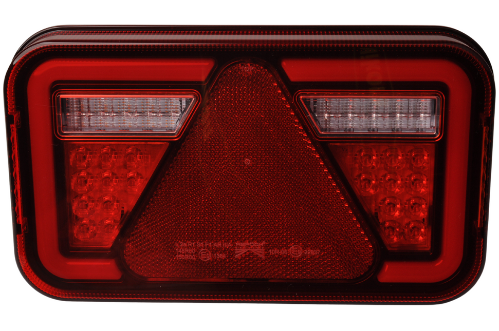 Aspock Aspock MultiLED 4 Rückleuchte  links 241x141x71 mm - Voll-LED - 5-poliger Stecker