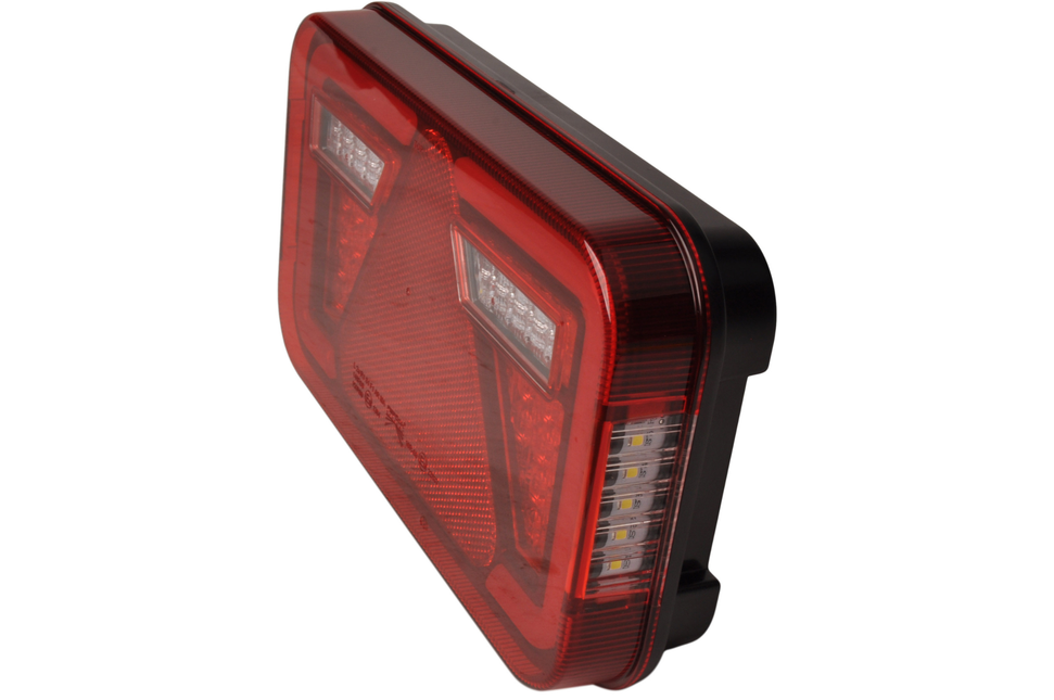 Aspock Aspock MultiLED 4 Rückleuchte  links 241x141x71 mm - Voll-LED - 8-poliger Stecker
