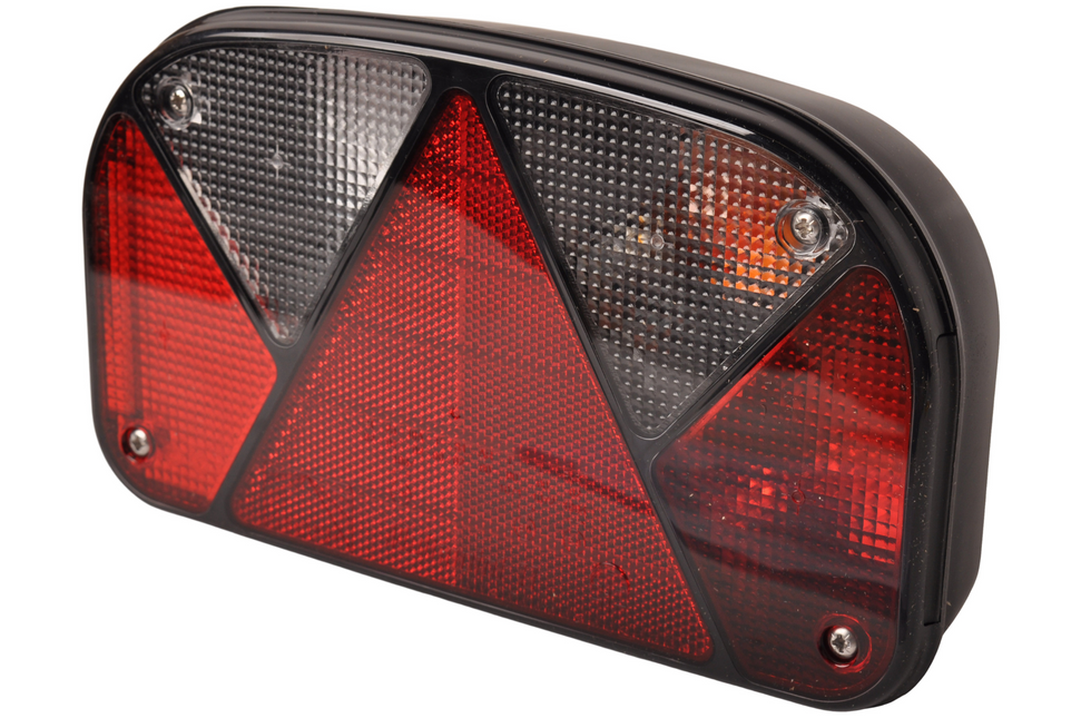 Aspock Aspöck Multipoint 2 Rückleuchte - 24-7210-007 - 5-polig - rechts mit Rückfahrscheinwerfer