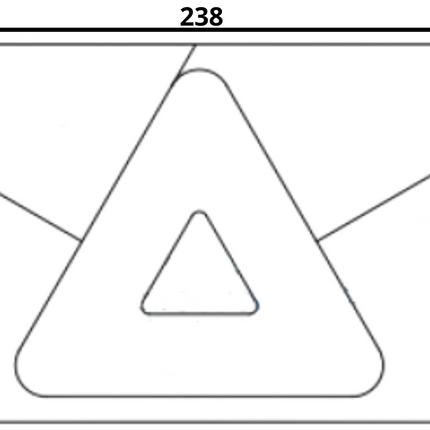 Aspock Aspöck Multipoint 5 - Ersatzglas - rechts