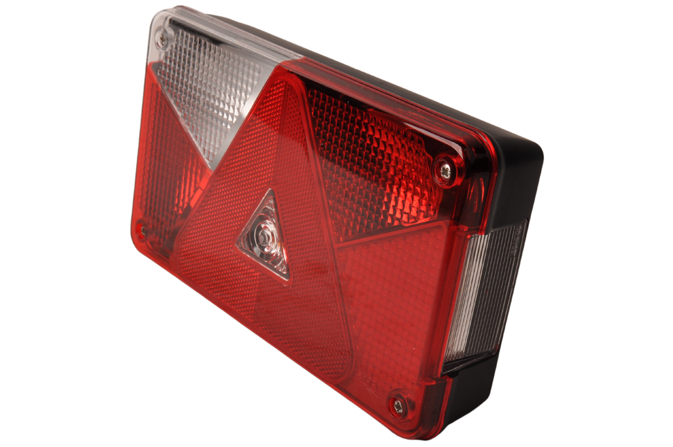 Aspock Aspöck Multipoint 5 Rückleuchte  links - einschließlich Nebelschlussleuchte - Steckeranschluss