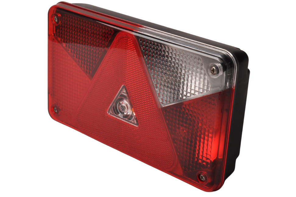 Aspock Aspöck Multipoint 5 Rückleuchte rechts - mit Rückfahrscheinwerfer - Steckeranschluss