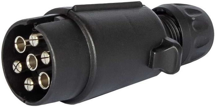 Aspock Aspöck Premium Anhängerstecker - 7-polig - Flachstecker