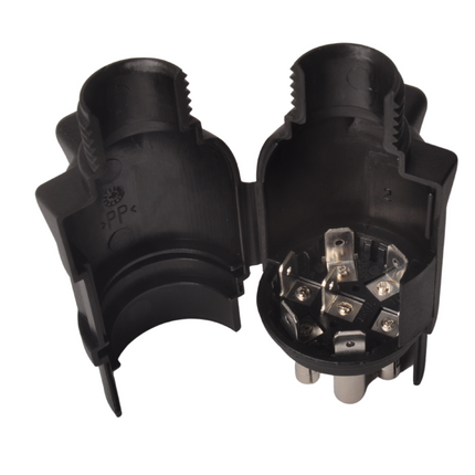Aspock Aspöck Premium Anhängerstecker - 7-polig - Flachstecker