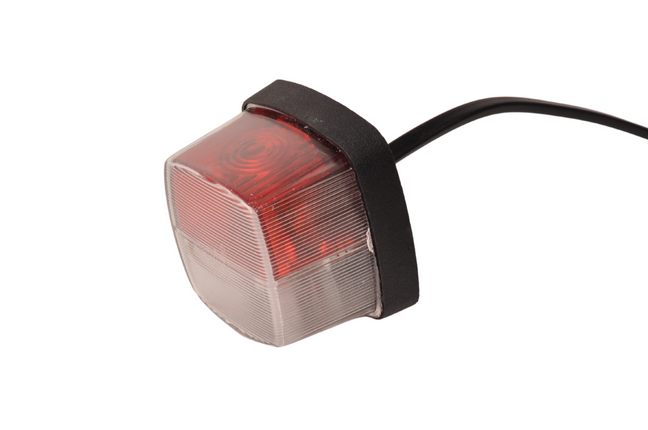 Aspock Aspock squarepoint Begrenzungsleuchte rot/weiß - 2 Meter DC-Kabel 2x0,75 mm²