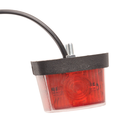 Aspock Aspock squarepoint Begrenzungsleuchte rot/weiß - 2 Meter DC-Kabel 2x0,75 mm²