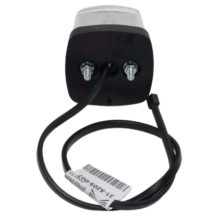 Aspock Aspöck Squarepoint Begrenzungsleuchte weiß mit 50 cm DC-Kabel