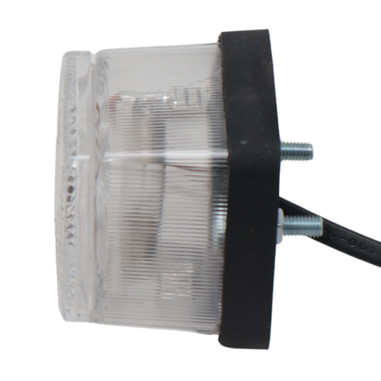 Aspock Aspöck Squarepoint Begrenzungsleuchte weiß mit 50 cm DC-Kabel