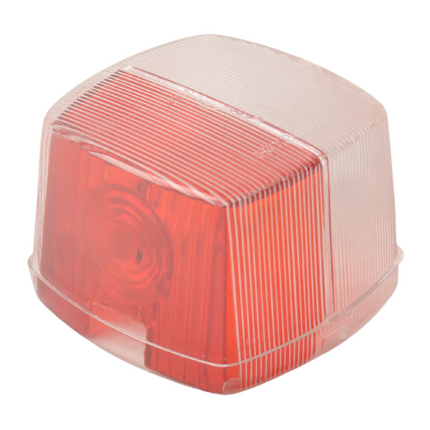 Aspock Aspöck Squarepoint - rot/weiß - separates Glas/einzelnes Glas