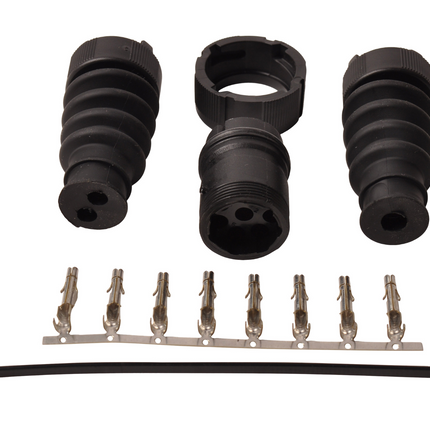 Aspock Aspöck Stecker links - 8 Stifte/Ader - gelb