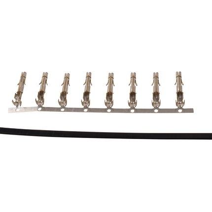 Aspock Aspöck Stecker links - 8 Stifte/Ader - gelb