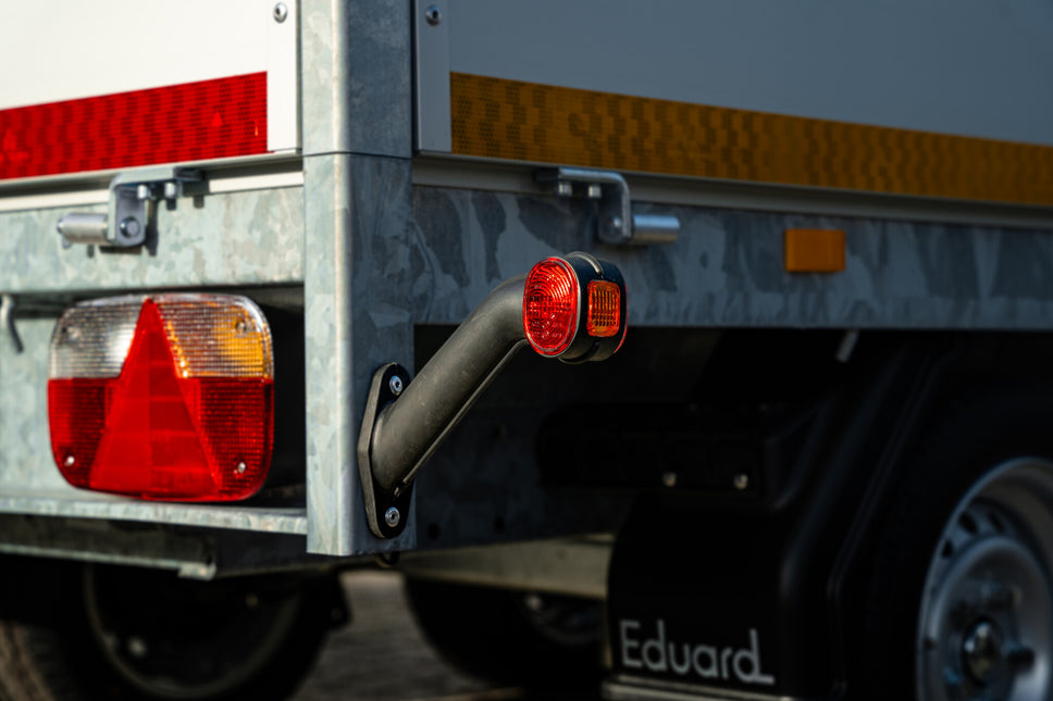 Aspock Aspöck Superpoint 2  Begrenzungsleuchte - rechts - weiß/orange/rot - 1 Meter Flachkabel