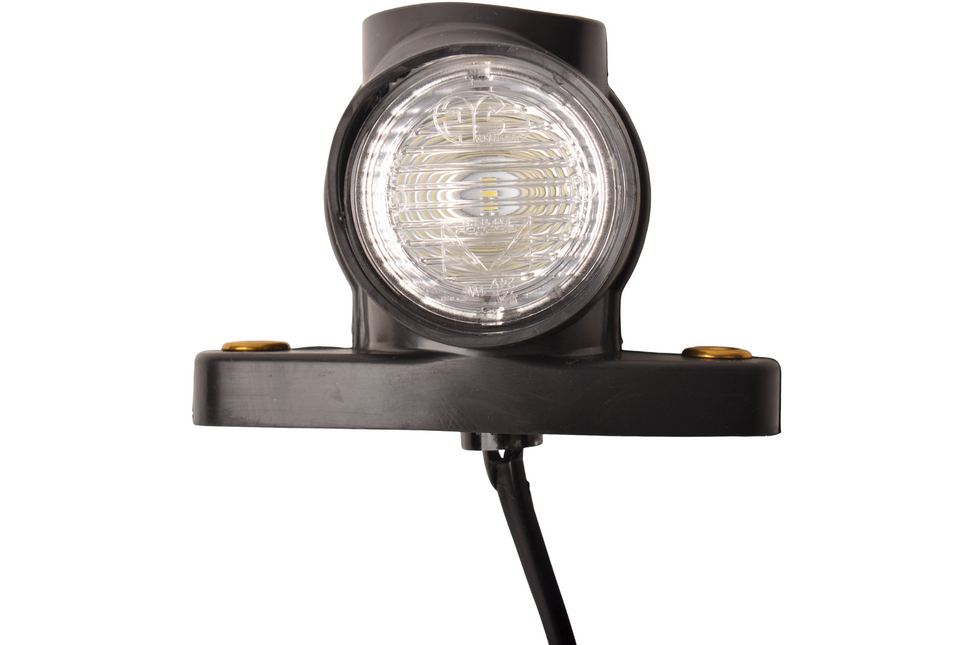 Aspock Aspock Superpoint 3 LED Begrenzungsleuchte - links/rechts - weiß/orange/rot - 1 Meter Flachkabel