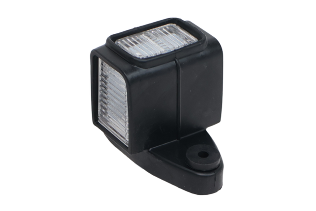 Aspock Aspöck Superpoint 4 LED - links - rot/weiß/orange - 12V-24V - 100 cm Flachkabel