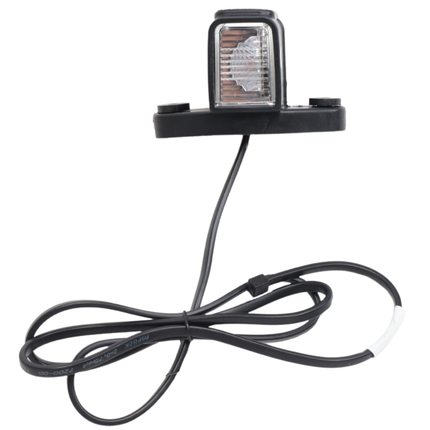 Aspock Aspöck Superpoint 4 LED - links - rot/weiß/orange - 12V-24V - 100 cm Flachkabel